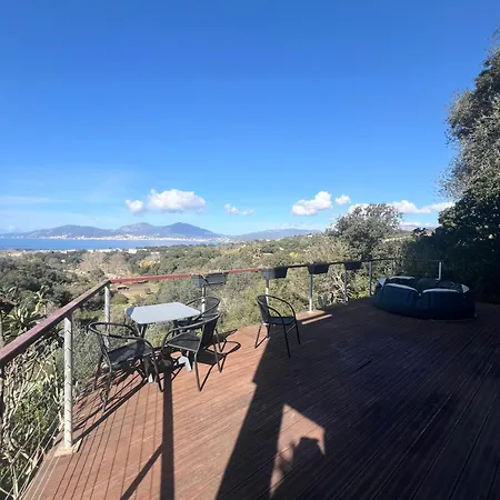 Superbe Maison F5 Avec Vue - A 5 Min - Climatisation - Wifi Gratuit Villa Grosseto-Prugna